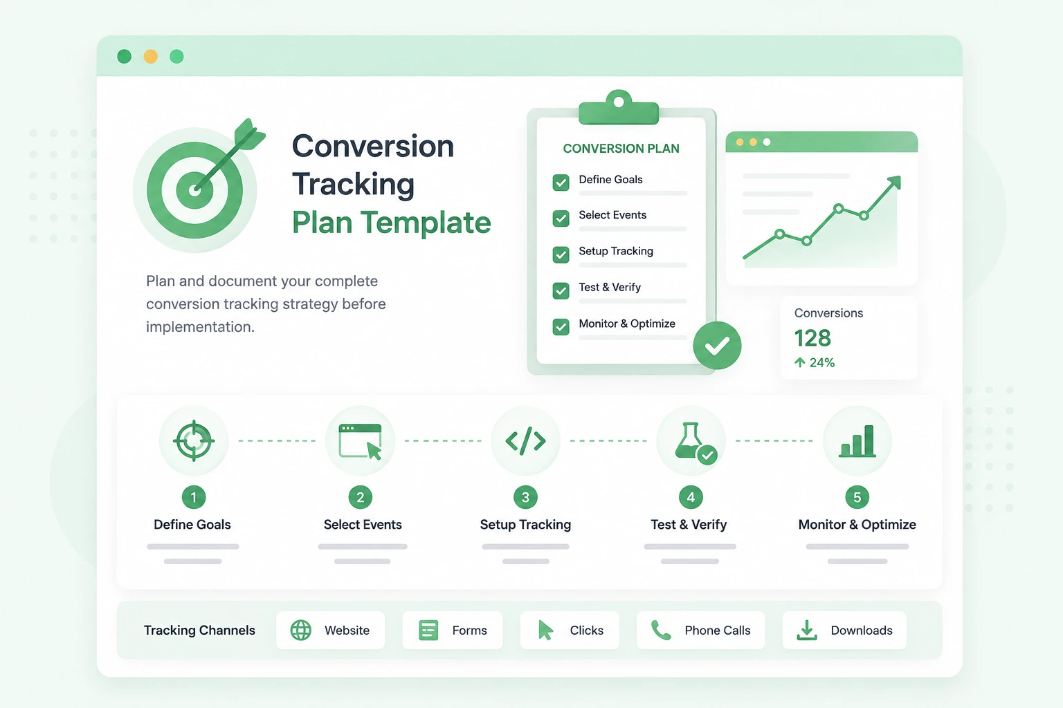 Conversion Tracking Plan Template